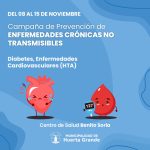 Campaña de concientización sobre enfermedades crónicas en Huerta Grande