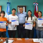 Reconocen a jóvenes deportistas de Cosquín por su destacado desempeño