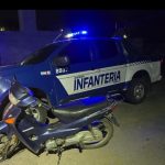 Recuperan motocicleta robada en Av. Costanera, Santa María