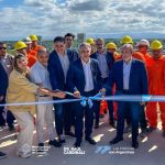 Cosquin presente en la Inauguración de la Planta de Saneamiento de la Cuenca Media del Lago San Roque