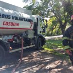 Bomberos de Cosquín sofocan incendio en una vivienda de Villa Pan de Azúcar Este