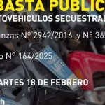 La Falda subastará 21 motos del corralón municipal